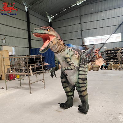 Levensgrote Velociraptor Realistisch dinosauruskostuum voor toneelshow