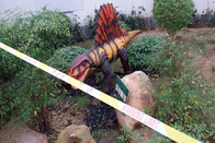 Long 2.5 M Artificial Outdoor Natureal Giant Dinosaur Statue For Shopping Mall