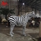 Handmatige bediening Realistische Animatronic Zebra Aangepast beschikbaar