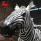 Handmatige bediening Realistische Animatronic Zebra Aangepast beschikbaar