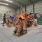 Indoor Animatronic Triceratops Ride On Dinosaur Aangepaste maat