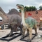 Themapark Realistische animatronische dinosaurus Riojasaurus met aanpassing van beweging en geluid