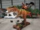 Toont de winkelcomplex Aangepaste Lengterit op Dinosaurus het Realistische Lopen