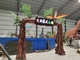 Aangepaste Meest realistische Dinosaurus voor de Deurpoort van de Parkingang