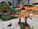 CE RoHs Realistische Animatronische Dinosaurus, Natuurlijk uitziende Dinosaurus Model Hoge duurzaamheid