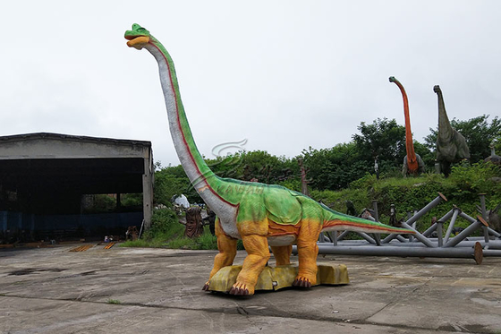 Het weerbestendige Realistische Standbeeld van het de Dinosaurusgazon van Dinosaurus Model, Levensgrote Brachiosaurus