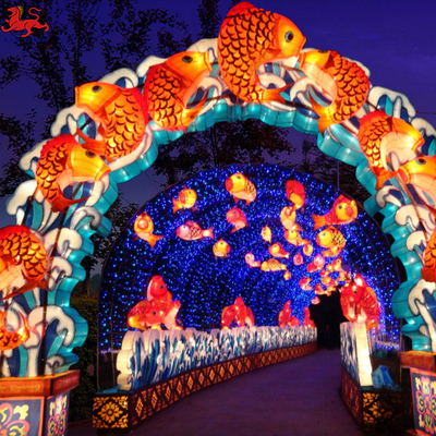 China Lantern Festival Zigong Cartoon Theme Lantern Festival Leverancier Kerst Lantern Show