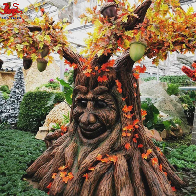 Grote Tuin Animatronic Plant Sculptuur Decoratie Park Sprekende Boom Te Koop