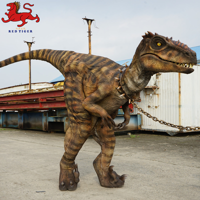 Animatronic Velociraptor-kostuum, kunstmatig dinosauruskostuum voor volwassenen