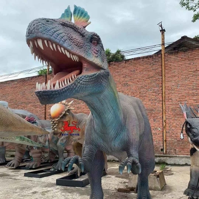 Outdoor Realistisch Animatronic Dinosaurus Simulatiemodel Animatronic Dinosaurus
