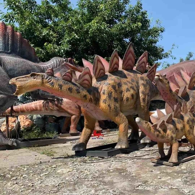 kopen Waterdichte levensgrote dinosaurusstandbeelden voor buiten voor trampolinepark online manufacture