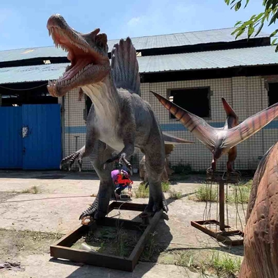 kopen Tentoonstellingen Realistisch Animatronic Dinosaur 6m Spinosaurus Model online manufacture