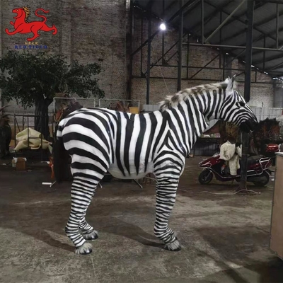 kopen Handmatige bediening Realistische Animatronic Zebra Aangepast beschikbaar online manufacture