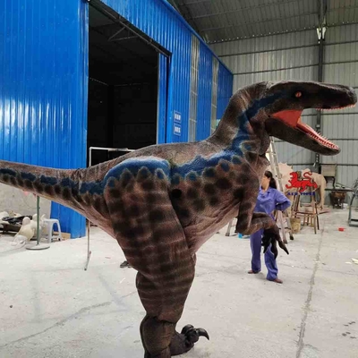 Handgemaakt realistisch dinosauruskostuum Verborgen benen Levensecht roofvogelkostuum