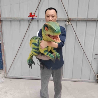 Levensgrote realistische dinosauruspop, Jurassic Park Velociraptor-handpop