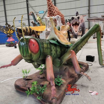 Handgemaakte Animatronic Insecten Giant Wasp High Density Foam Waterdicht