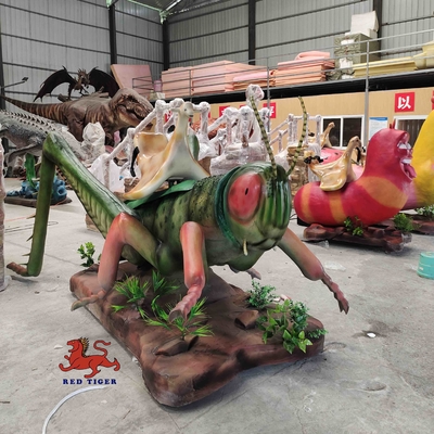 kopen 3m Grote Animatronic Insecten / Animatronic Mantis Voor Themapark online manufacture