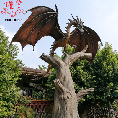 kopen Themapark Custom Fiberglass Products Sunproof Animal Life Size Statues online manufacture