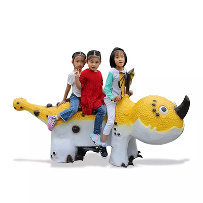 kopen 2 m Animatronic Dinosaur Ride-afstandsbediening voor pretpark online manufacture