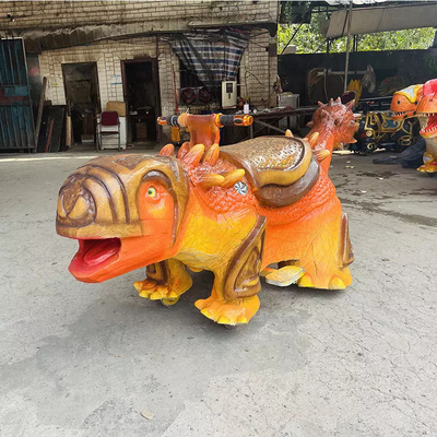 kopen Realistische animatronic dinosaurusrit 1,8 m met aanpassing van beweging / geluid online manufacture