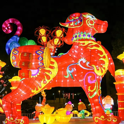 kopen Outdoor waterdichte Chinese zijden lantaarns 60CM-30M maat voor festivalshow online manufacture
