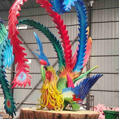 Dieren Chinees Mythisch Dierlijk Phoenix van Animatronic van het weerbewijs de Realistische