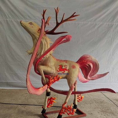 De klantgerichte Realistische Chinese Mythologie Dierlijk Pi Jiu van Animatronics