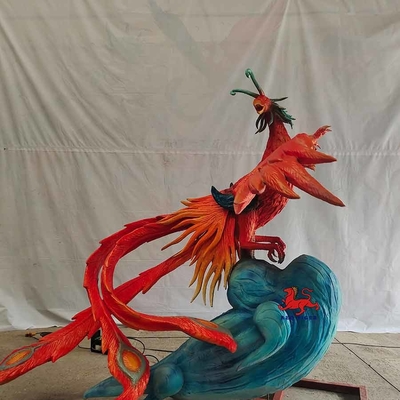 Elektronische Realistische Animatronic de Dieren Chinese Oude Schepselen van Handcrafted — Zhuque