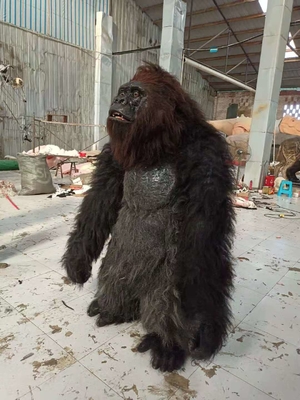 kopen Van de de Kostuumsmascotte van pluche de Bont Volwassen Realistische Halloween van het de Kledingskostuum Dierlijke Gorilla van Fursuit online manufacture