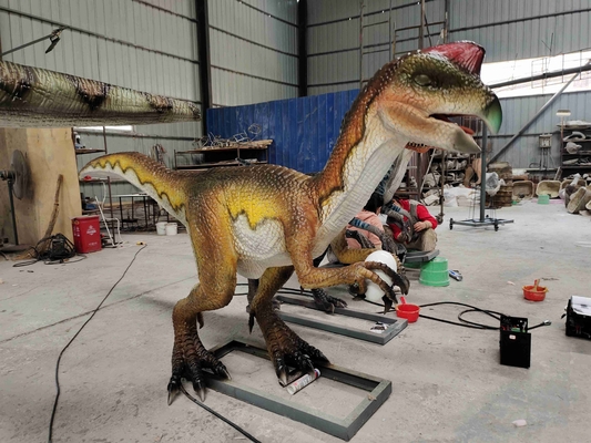 kopen Volwassen Realistische de Dinosaurusrobot Animatronic Velociraptor van het Themapark online manufacture