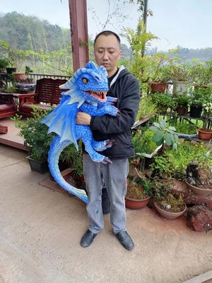 kopen Kinderen Aantrekkelijke Silicone Sponge Dinosaurus Hand Puppet Simulatie Baby Dinosaurus Puppet Model online manufacture