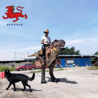 Hoge duurzaamheid Realistische Dinosaurus Animatronic Aanpasbare pretpark Bewegingsoplossingen