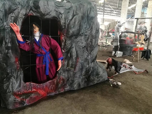 Animatie Horror Geest Horror Gehavend Requisiten Zombie Model Halloween Op maat