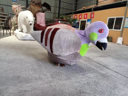 Ogen knipperen open mond realistische animatronische dieren met geluid