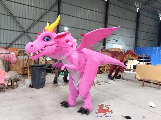 Gepersonaliseerd tekenfilm draak kostuum animatronics dinosaurus mooie kostuum voor kinderen park