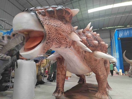 Realistisch 3D-model Dinosaurus Animated Ankylosaurus