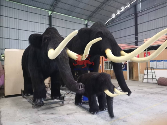 kopen Kinderen Realistische Animatorische Dieren Levensgrootte Mammut Op maat online manufacture