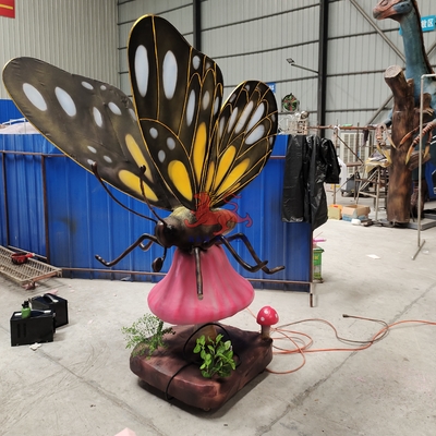 kopen Waterdicht pretpark Realistisch Animatronic Butterfly Insect Model Voor zakelijke activiteiten online manufacture