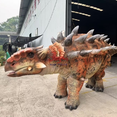 kopen Op maat gemaakte prestaties Realistische Animatronische Ankylosaurus Dinosaurus Dubbelkostuum online manufacture