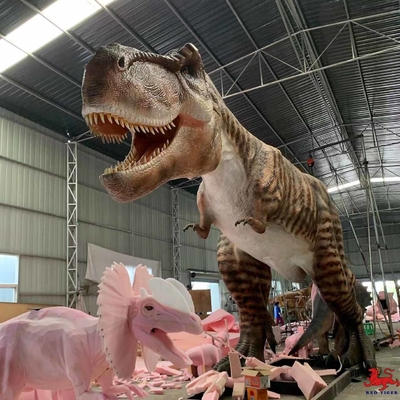 Good price 15 m realistische Animatronic dinosaurus levensgrote Jurassic Park T Rex dinosaurus online