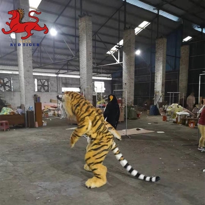 Aangepaste Infrarode Sensor Realistisch Tiger Costume Suit voor de Huur van de Themapartij