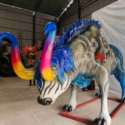 De infrarode van het Parkanimatronics van het Sensorthema Mythische Chinese Schepselen - Fei