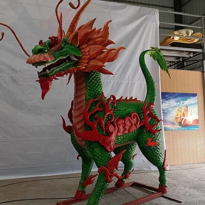 Gevulde Steunen Realistische Dieren voor Huur met Motie en Correcte Aanpassing Qilin
