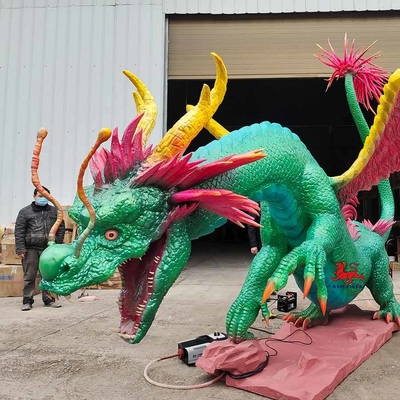De Dieren Chinese Oude Schepselen Ying Long van aanpassings Realistische Animatronic