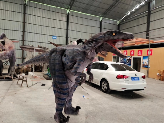 Volwassen Realistisch Animatronic de Dinosauruskostuum van Simulatie t-Rex