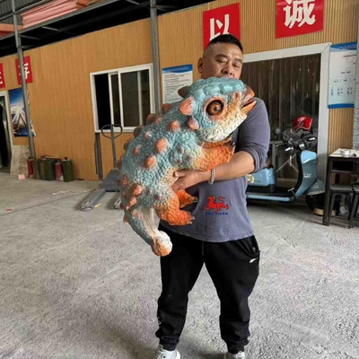 Good price Levensgrootte Animatronics Realistische Dinosaurus Handpoppen Ankylosaurus online