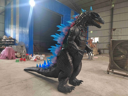 Adventure Park Carnaval Parade Aantrekkelijke Animatronische Realistische Godzilla kostuum