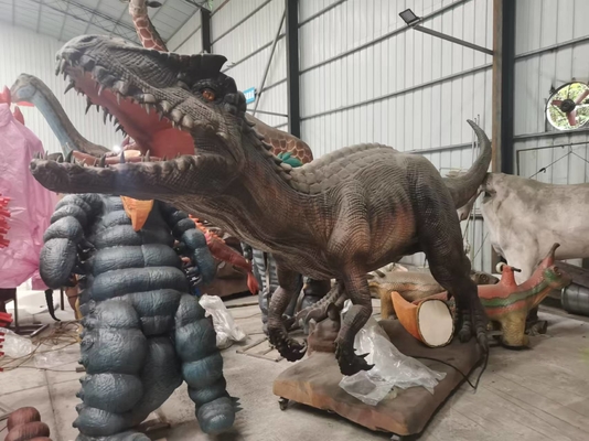 Vermaakpark Realistische Animatronische Dinosaurus Indoraptor 6 meter Lang