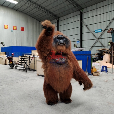 Volwassen gorilla kostuum realistisch orang-oetan kostuum voor pretpark
