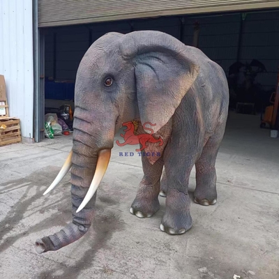 Op maat gemaakte prestaties Realistisch volwassen olifant dier dubbele kostuum Met 110/220VAC/380V stroom